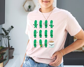 This Is How I Dill Unisex Tee, Retro Pickle Shirt