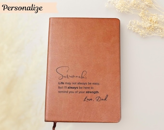 To My Daughter Personalized Journal, Daddy Daughter Gifts, Daddy Girl, Father Daughter Gift, Sentimental Gifts, Teenage Girl Gifts, Custom