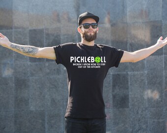 Camisa de Pickleball, regalos de Pickleball, regalos de camisas divertidas, accesorios de Pickleball, día del juego de camiseta de Pickleball, regalos de jugador de Pickle Ball