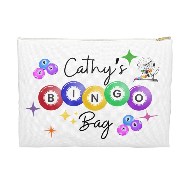 Personalized Bingo Accessory Pouch Bingo Lover Gift Dauber Etsy Australia