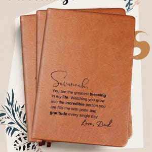 Diario personalizable para mi hija: un regalo amoroso de un padre para cualquier ocasión: cartas de amor para papá: querida hija: diario personalizado