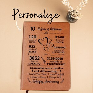 Couples Journal,Couples Leather Journal,Anniversary Partner Gift for Husband and Wife,Soulmates and Life Partners,Couple&#39;s Anniversary Gifts