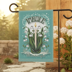 Imbolc Blessings Garden & House Banner