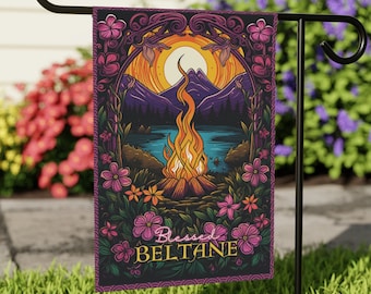 Beltane Blessings Garden & House Banner
