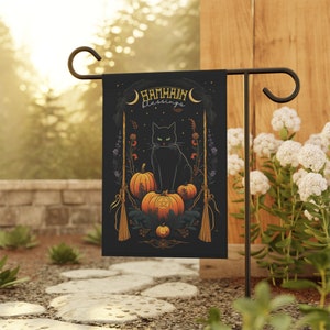 Samhain Blessings Garden & House Banner