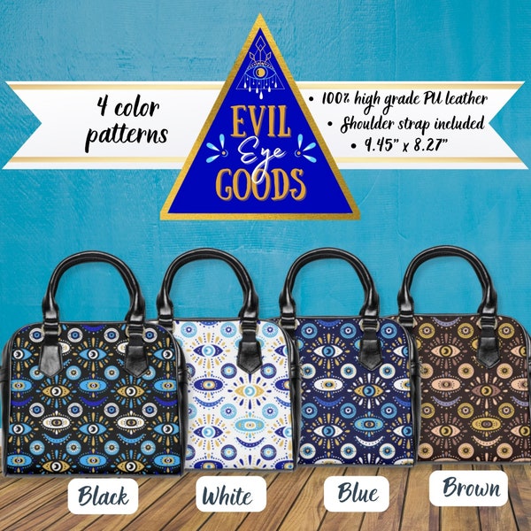 Evil Eye Shoulder Handbag