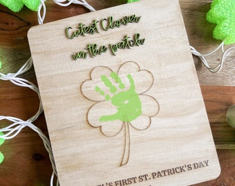 DIY Personalized Baby’s First St. Patrick’s Day Keepsake