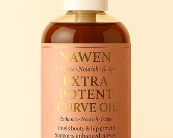 Extra Potent Curve Oil | Handmade Botanical Body Oil for Skin Nourishment & Self-Care | Nawen Herbal Rituals