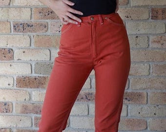 RARE RARE Collector's dream - 60s Sanforized Wrangler Blue Bell Twill Trousers - Made in Canada