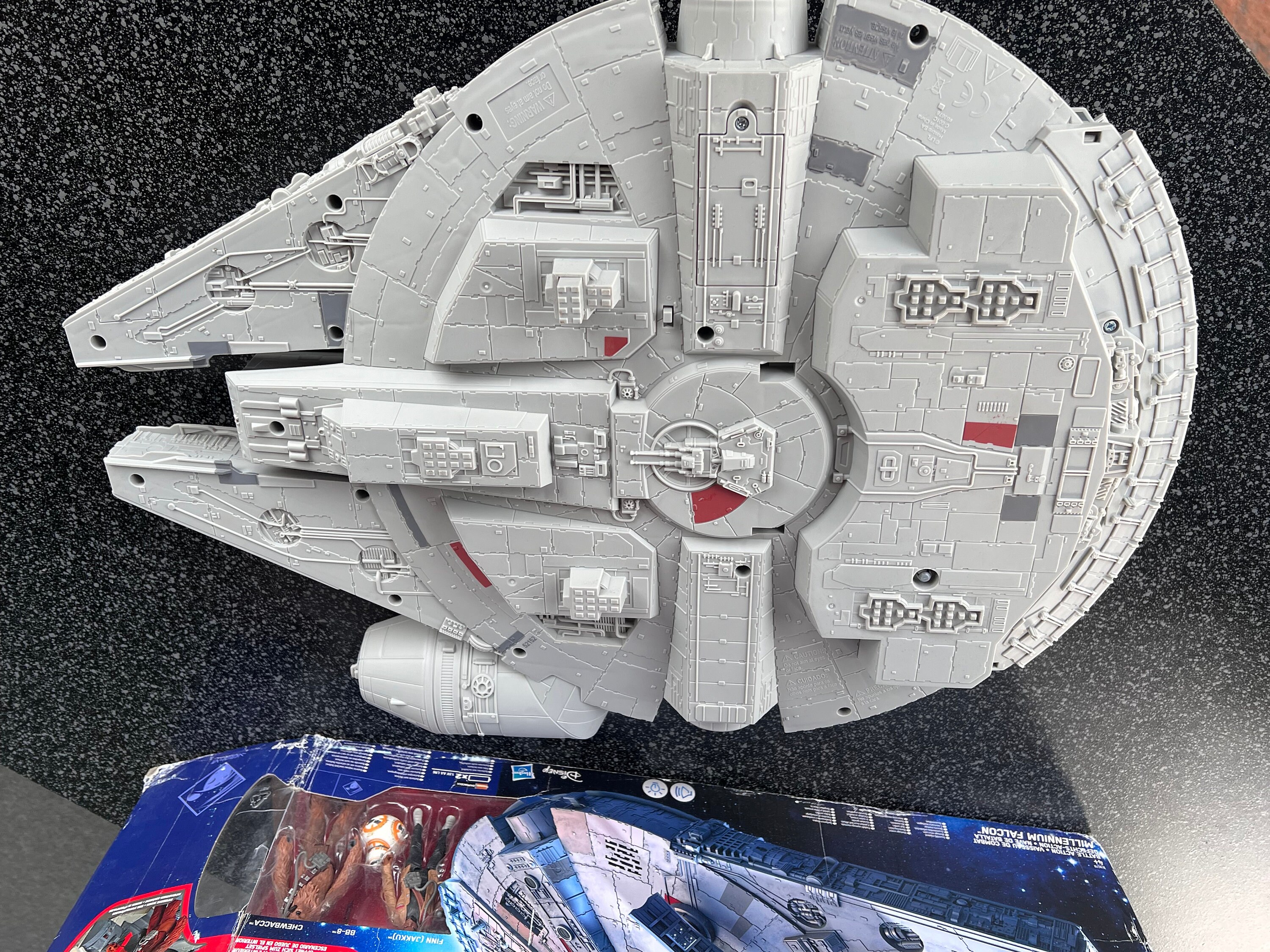 Star Wars Battle Action Millennium Falcon B3678 - Etsy