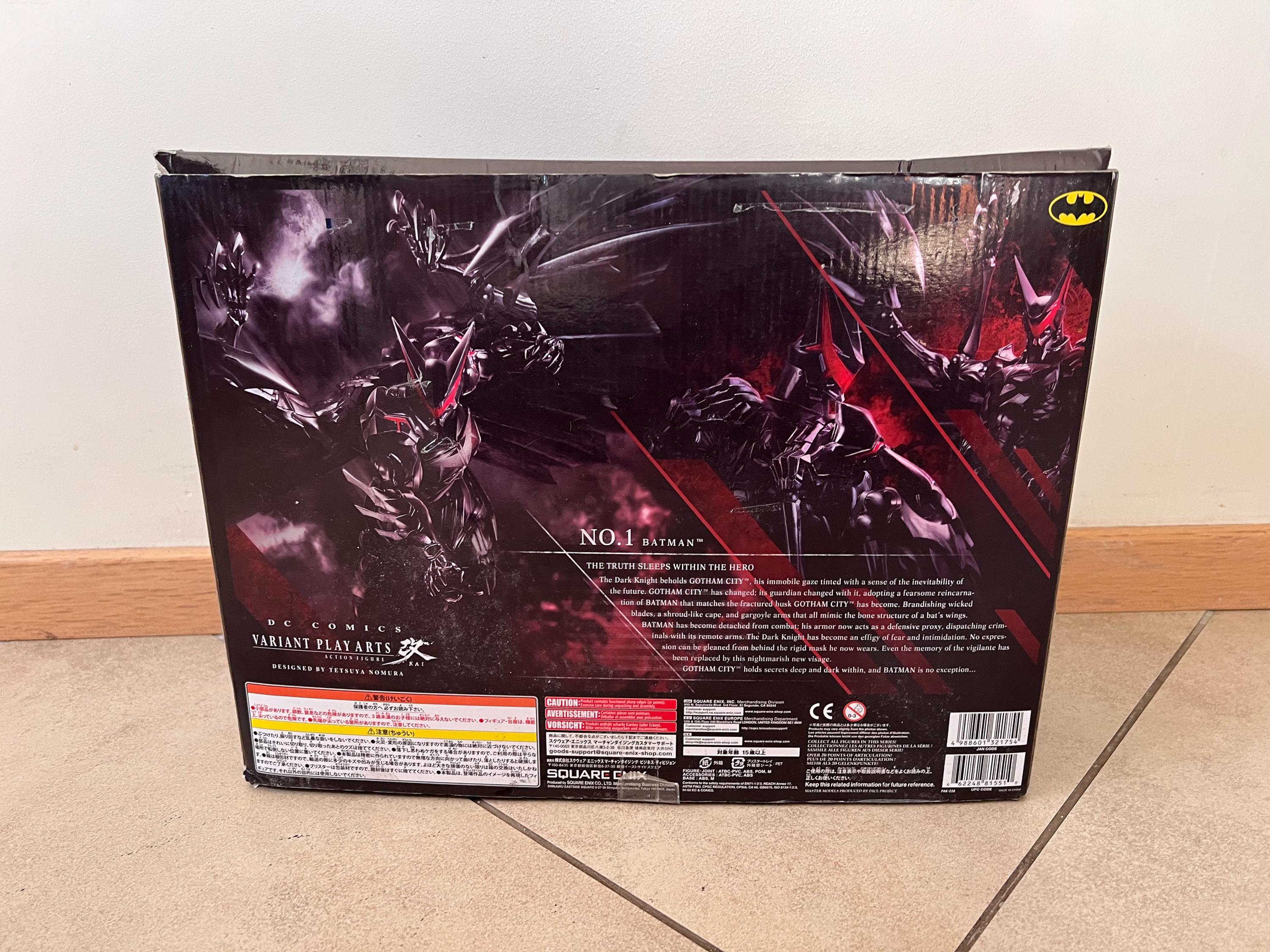 DC Comics Variant Playarts Action Figure Designed by Tetsuya