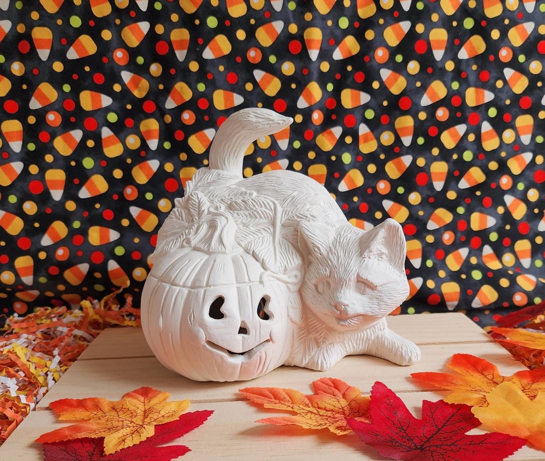 Figurine de chat décoratif en céramique - Secret Santa