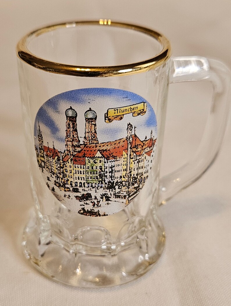Vintage German Shot Glassesbockling German Mini Beer Mugs Etsy