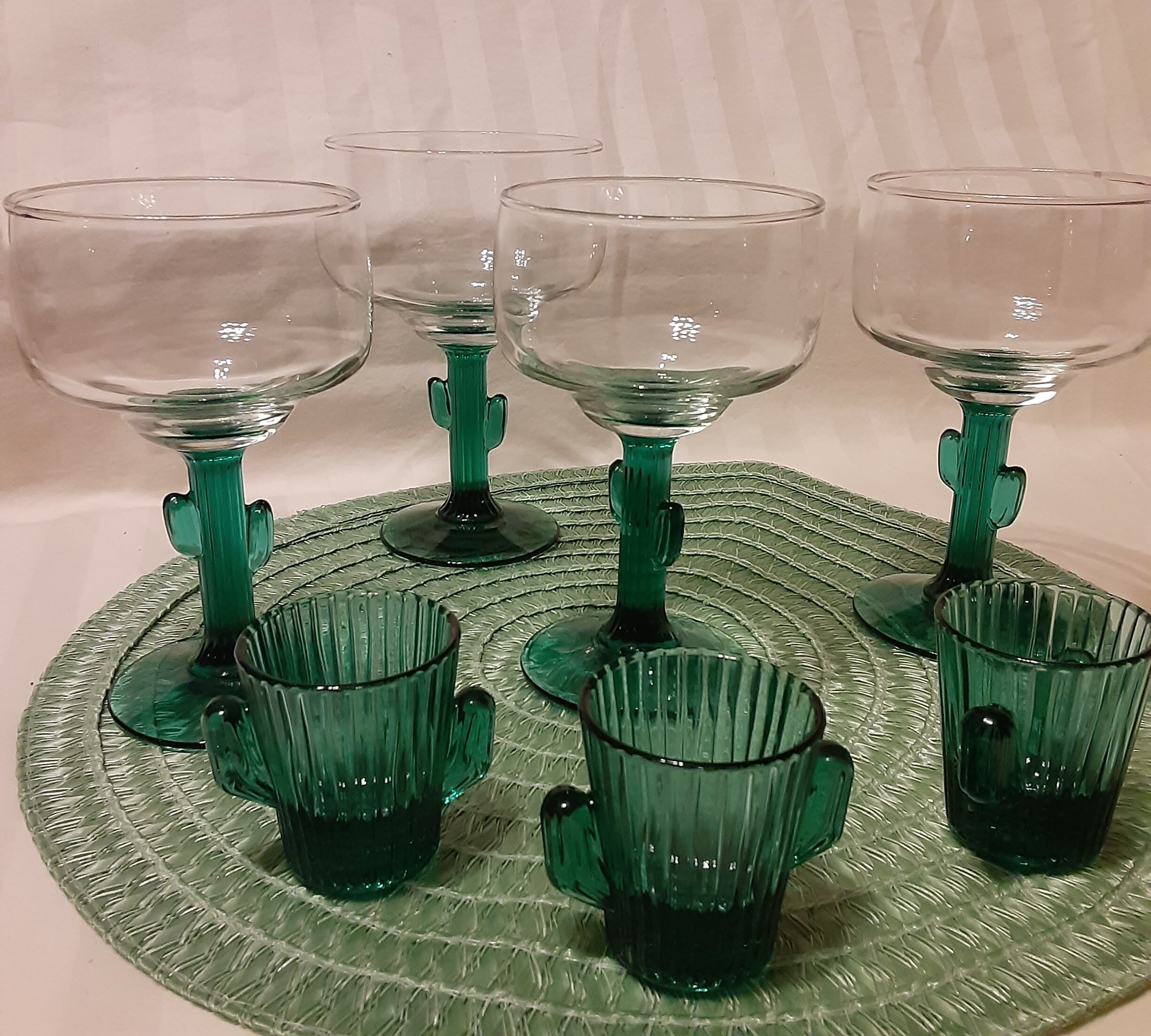 Vintage Libbey Margarita Glassescinco De Mayo Cocktail Etsy