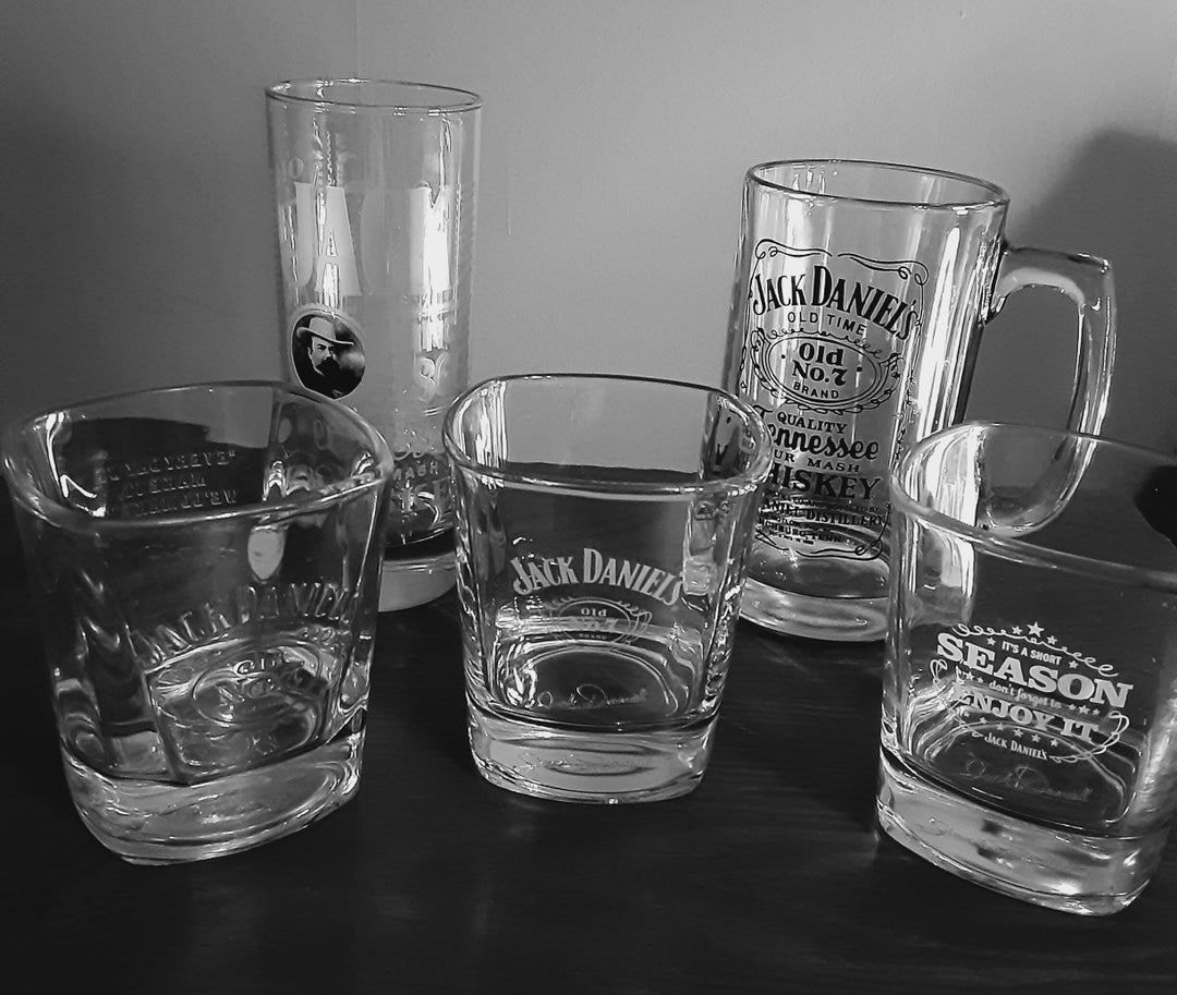 Vintage Jack Daniel's Whiskey Glasses Vintage Jack Etsy