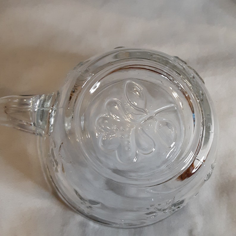 Anchor Hocking Savannah Punch Bowl Setsavannah Clear Pattern Etsy