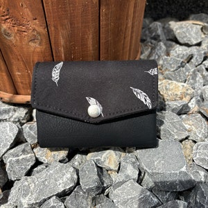 kleine Geldbörse / mini Ruby Federn