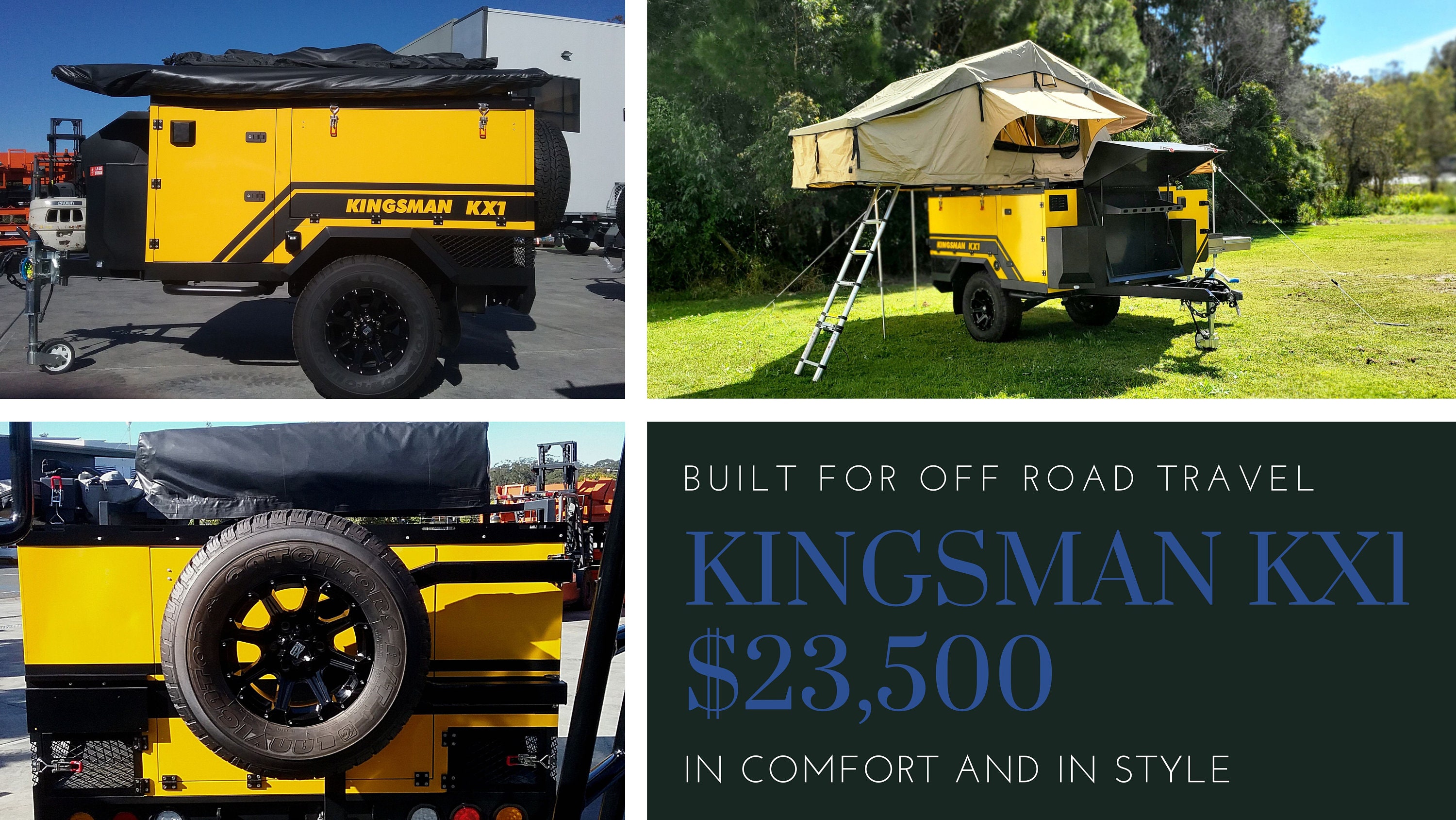 Kings Camper Trailer. Premium Campers Etsy Australia