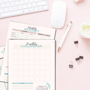 Printable Budget Bundle,  Aesthetic Budget Planner