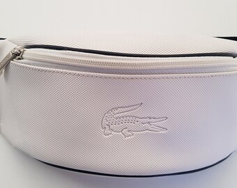 Sac Banane Blanc Lacoste