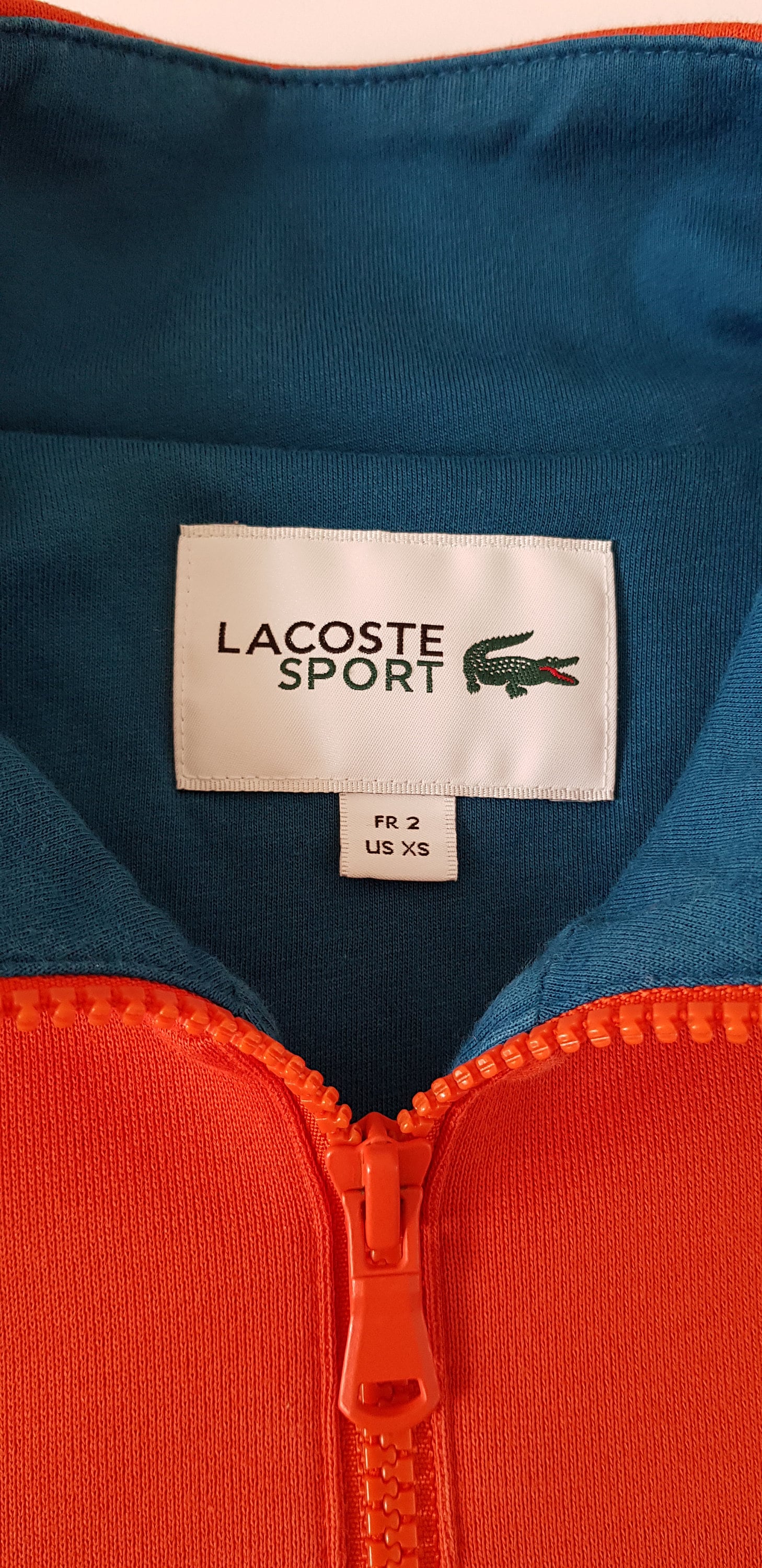 Lacoste Zipped Sweatshirt - Etsy