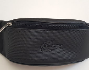 Lacoste Black Fanny Pack