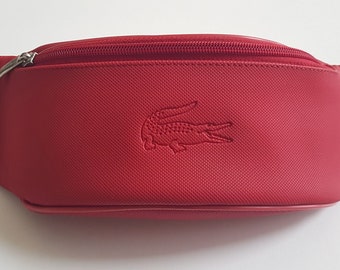 Sac Banane Rouge Lacoste