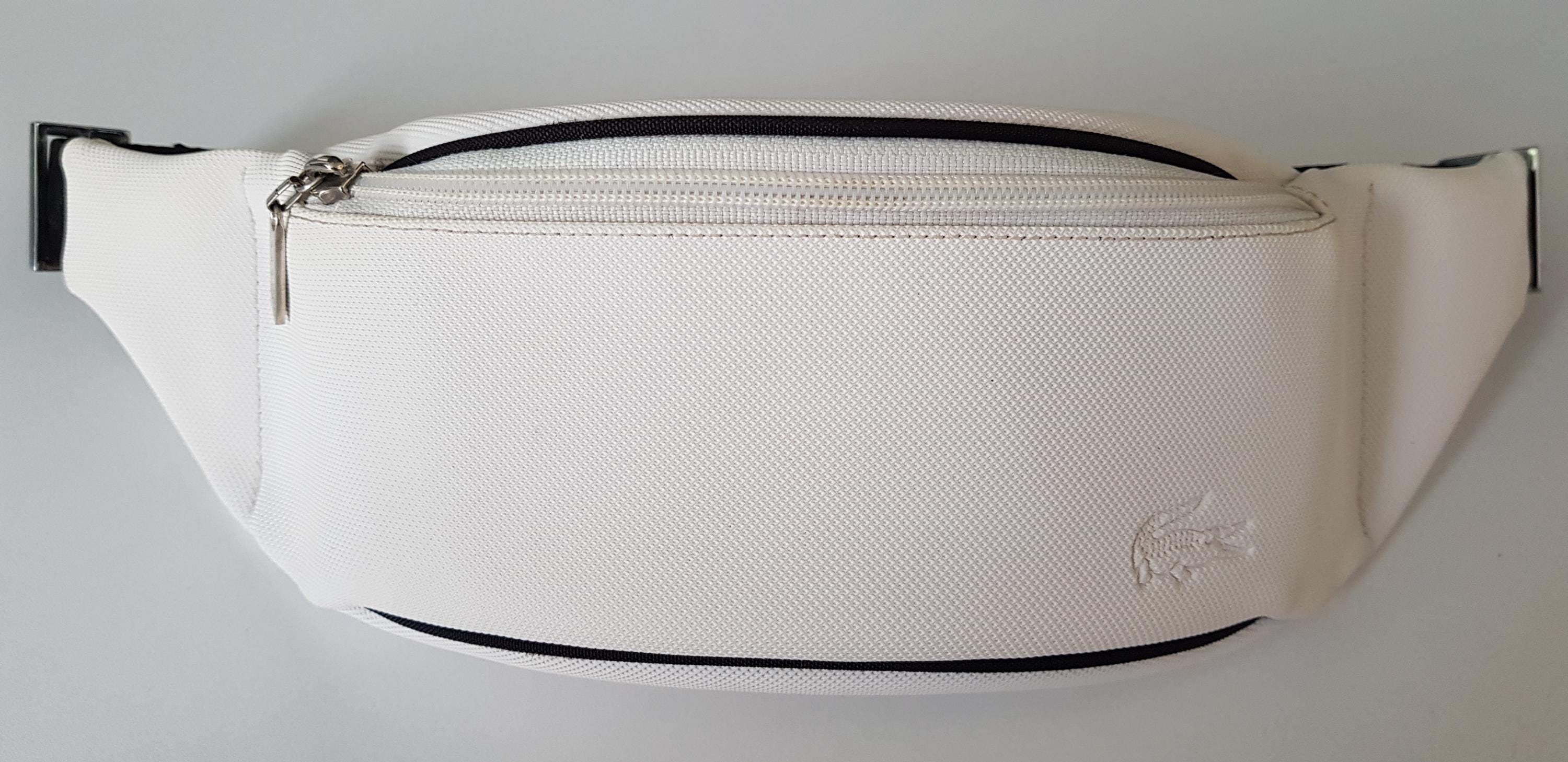 Sac Banane Blanc Lacoste