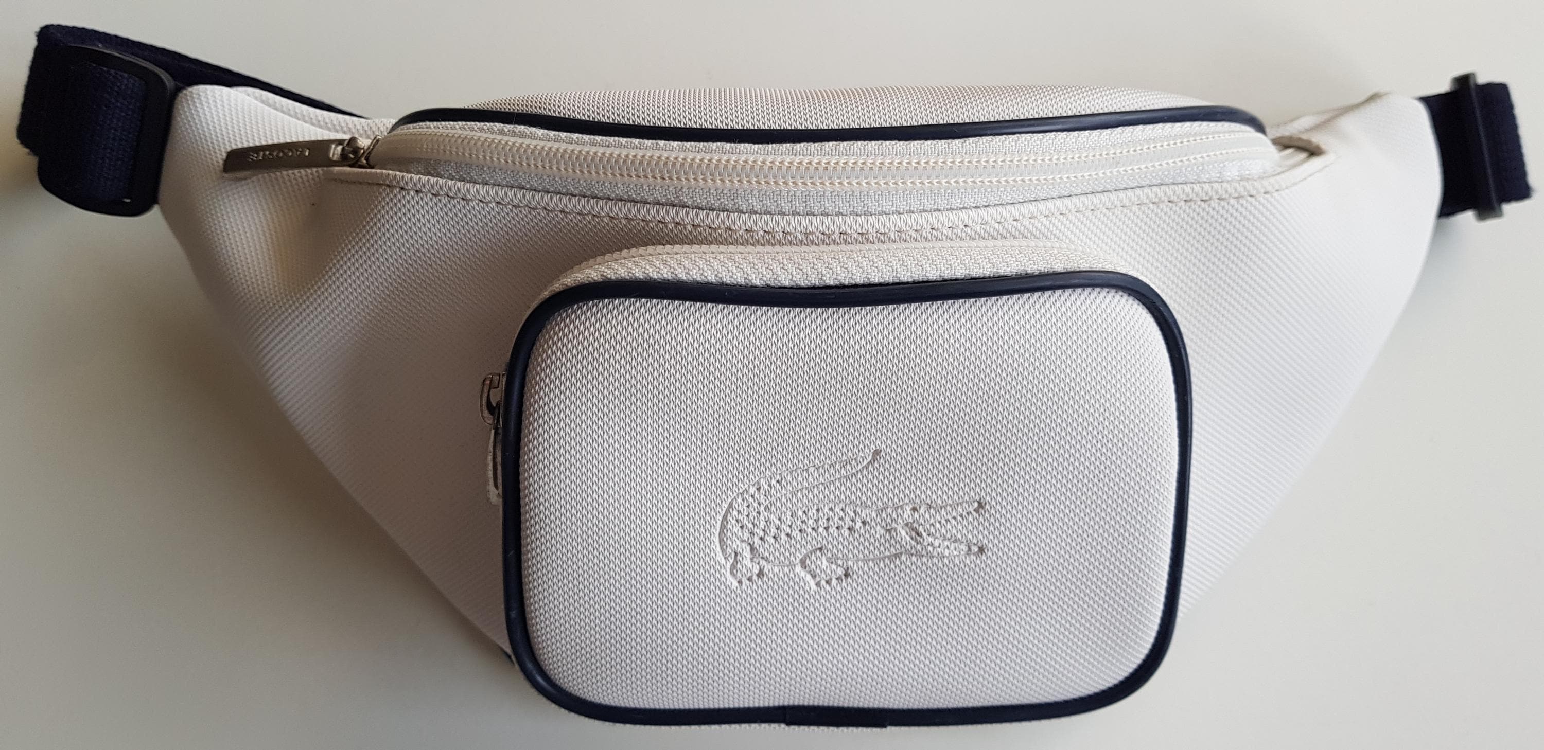 Sac Banane Blanc Lacoste