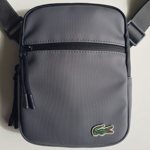 Sacoche Grise Lacoste