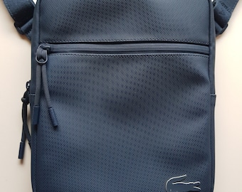 Large Navy Blue Model Bag Lacoste Etsy