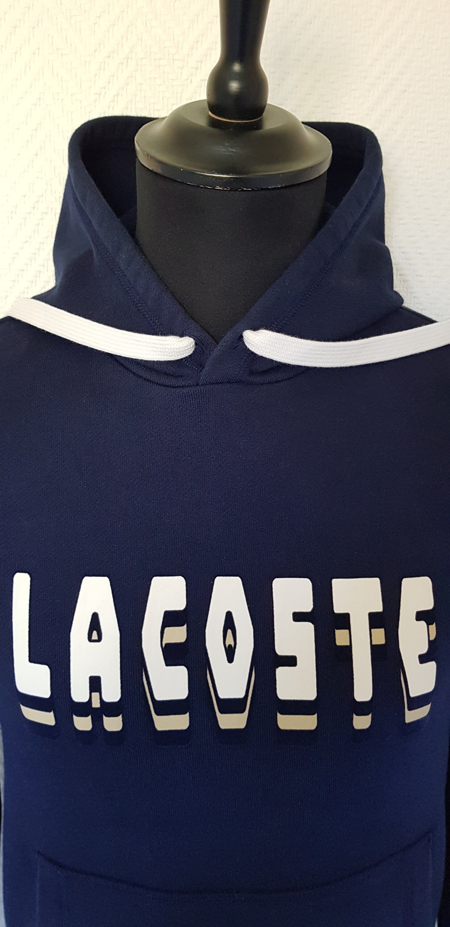 Lacoste top navy hoodie