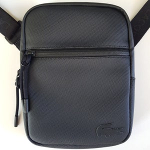 Vintage Lacoste Shoulder Bag - Black