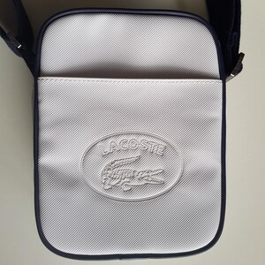 Sacoche Blanche Lacoste