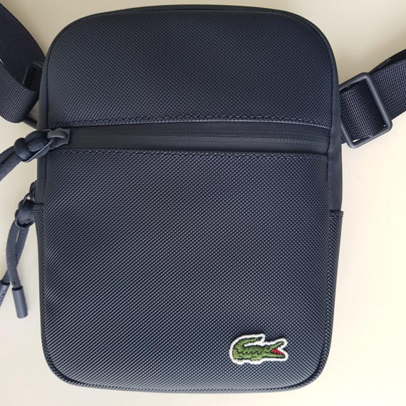 Lacoste Small Messenger Bag navy Supreme X Lacoste Small Messenger