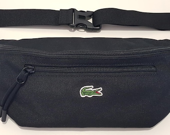 Riñonera negra Lacoste