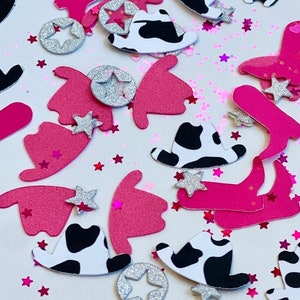 Let’s Go Girls Confetti | Disco Cowgirl | Space Cowgirl | Bachelorette Decor