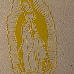 Calcomanía de Nuestra Señora de Guadalupe