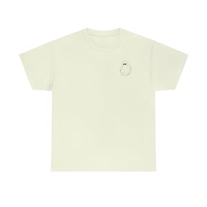 Minimalist Ghost Shirt: Unisex Halloween Tee