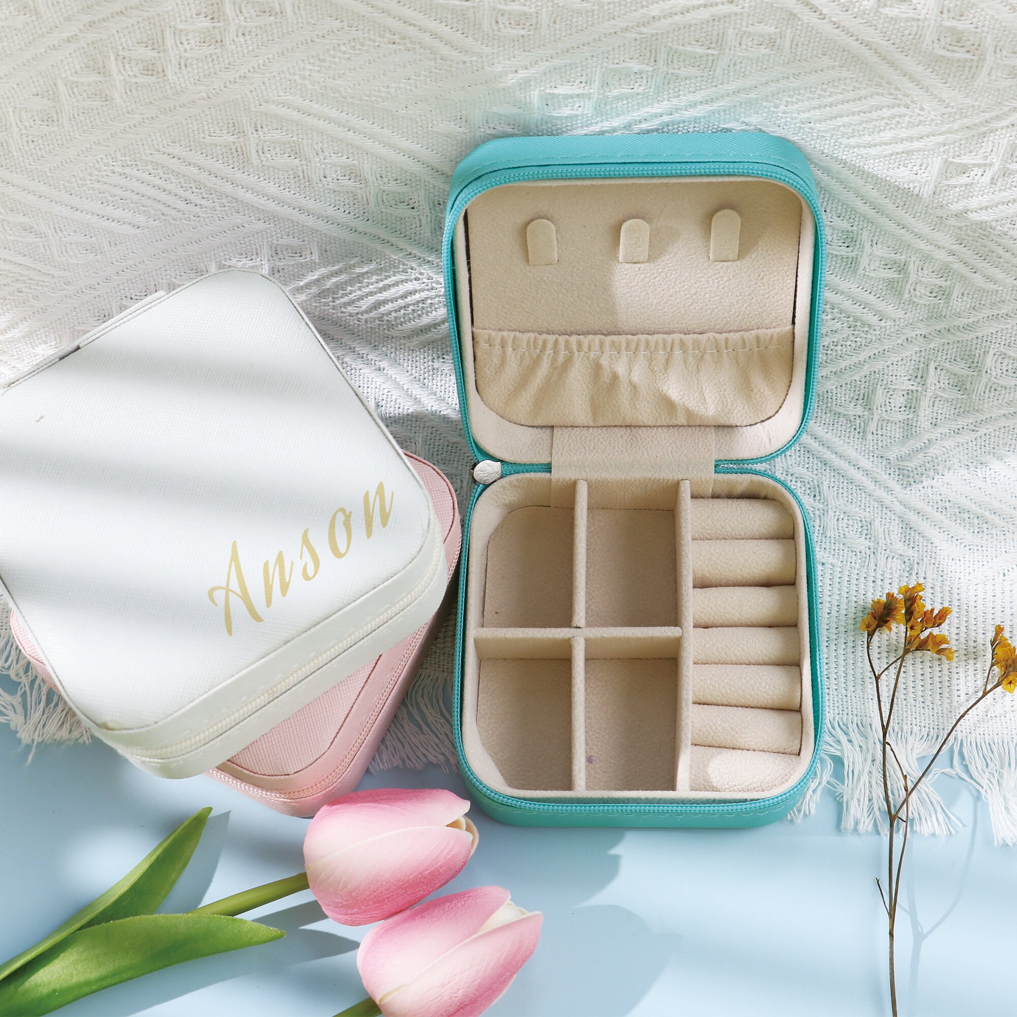 Jewelry Box Custom Jewellery Box Bridesmaids' Gifts Etsy