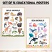 Educational Posters Set: Classroom & Homeschool Wall Art (digital ...