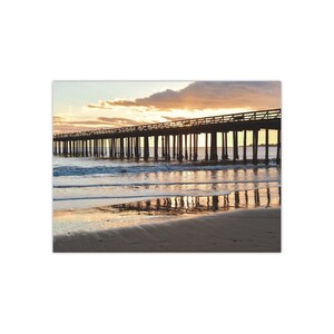 Sunset Pier #2 - Photo Poster