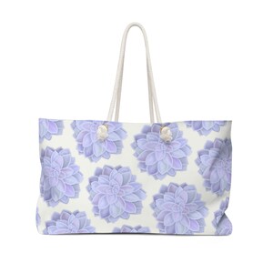 Graptopetalum &#39;Murasaki&#39; Succulent Weekender Bag