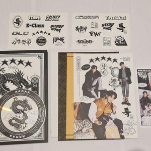 Straykids opened Albums (second hand, no photocard)