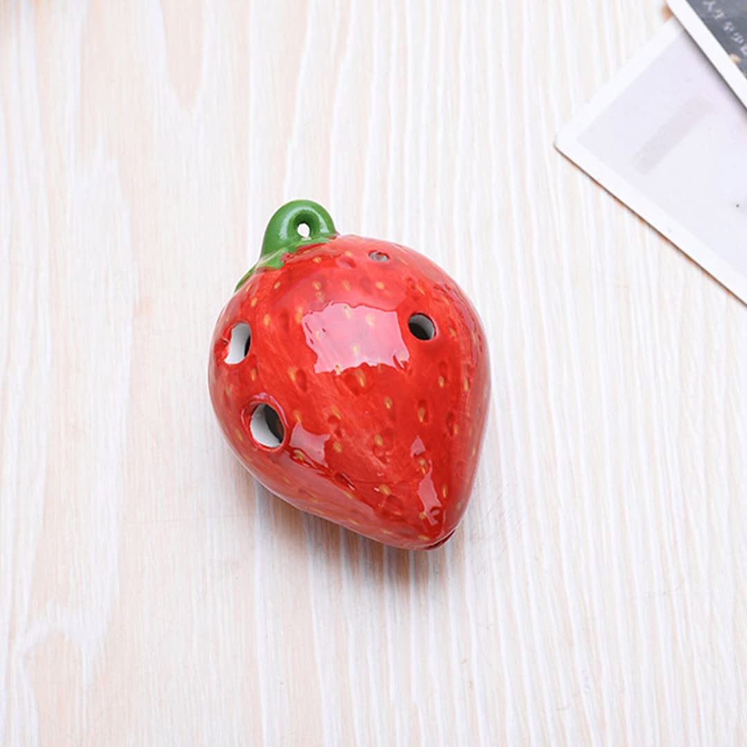 Strawberry Ocarina, Children's Ocarina, Beginner Ocarina, Cute Ocarina