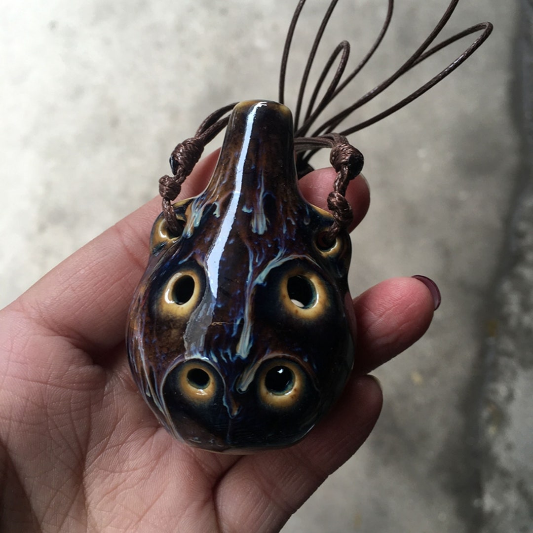 Ocarina Ceramic Ocarina 6 Hole Ocarina Trumpet Ocarina Etsy