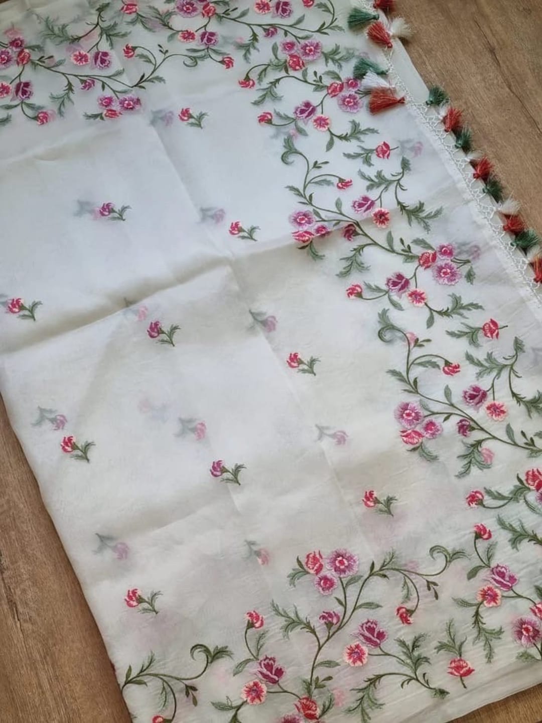 SCARLETT  SILK ORGANZA SAREE