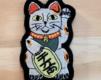LUCKY CAT Tactical Morale Patch Hook and Loop