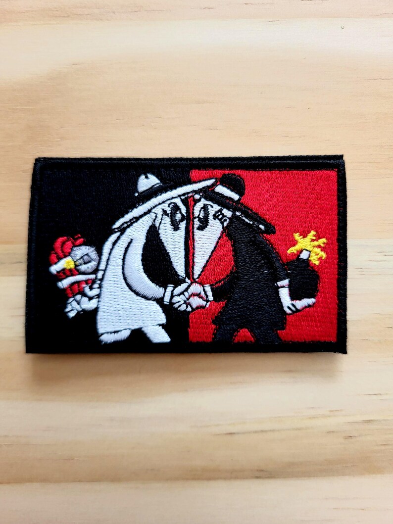 SPY VS SPY Tactical Morale Patch Hook and Loop - Etsy