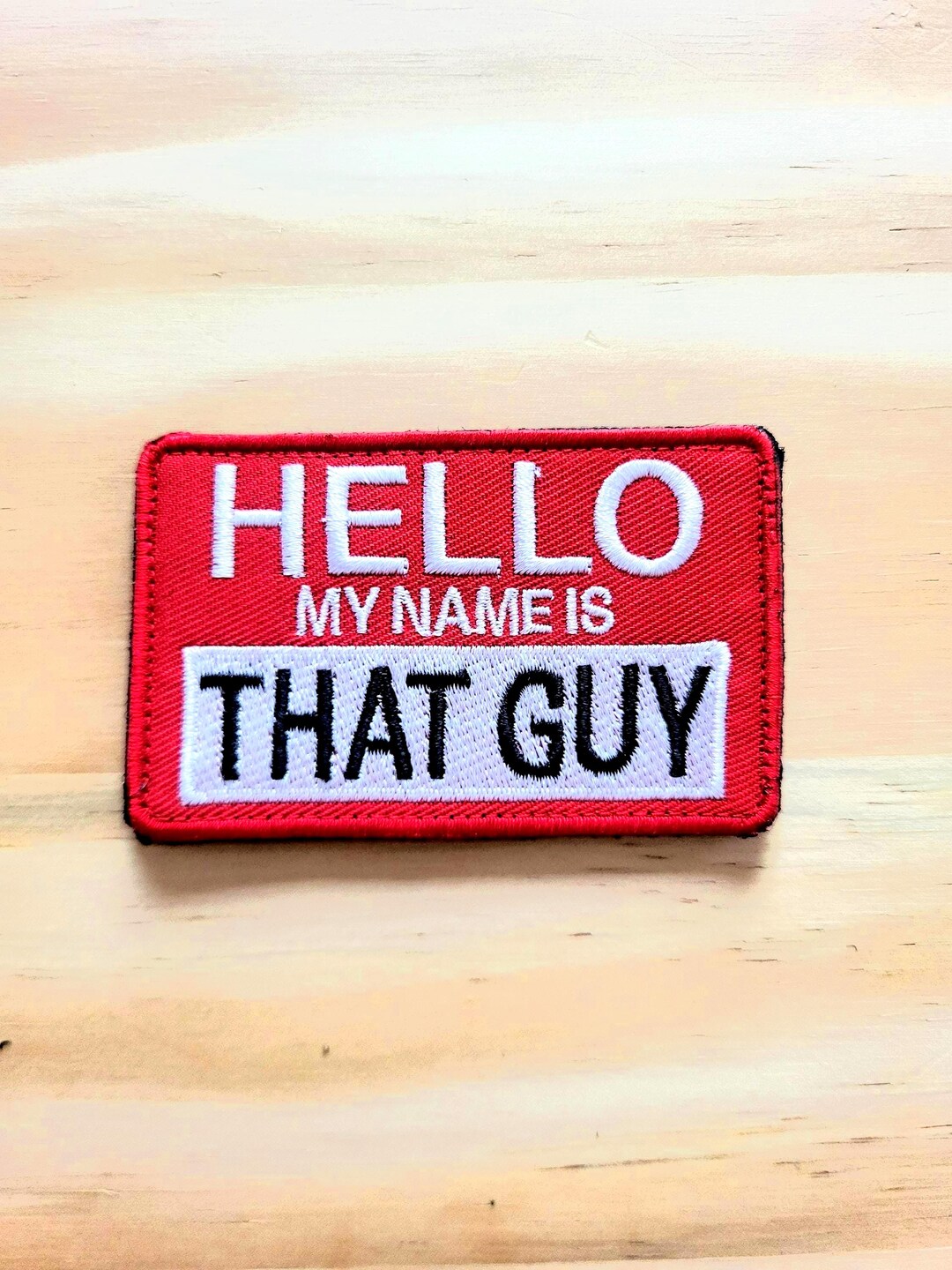 THAT GUY Tactical Morale Patch Hook and Loop - Etsy